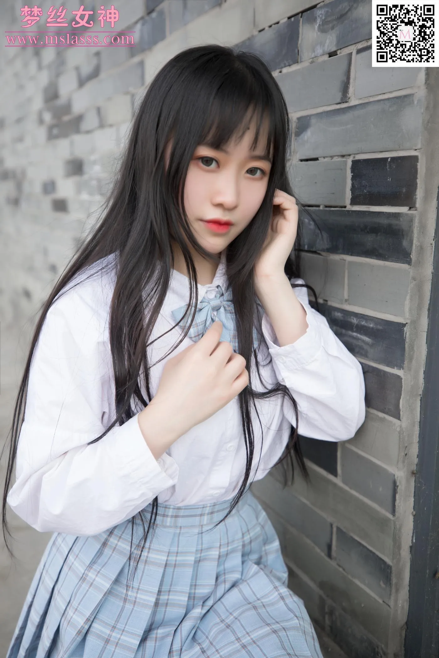 [MSLASS梦丝女神] 2020.03.22 NO.102 仟仟 JK小女神[23] [41P]插图1